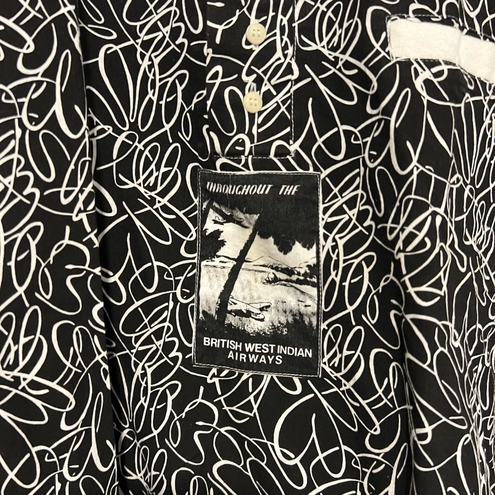 Black and White Graphic Tee - Picture 2 of 4